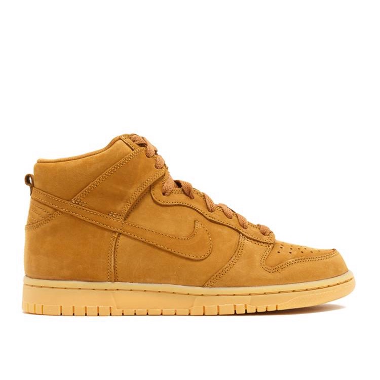 Nike Shoes Dunk High Premium Gs 'Flax'